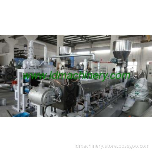 PET Twin screw parallel granulating machine